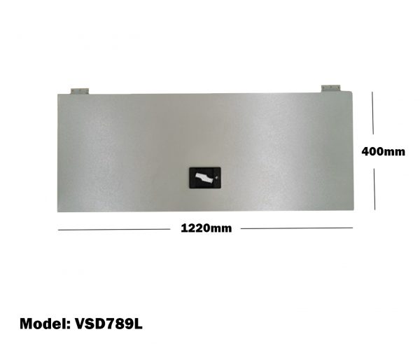 Van Shelving 1220mm(L) x 400mm(H) Lockable Door Double Tier For Van Shelving System VSD789L