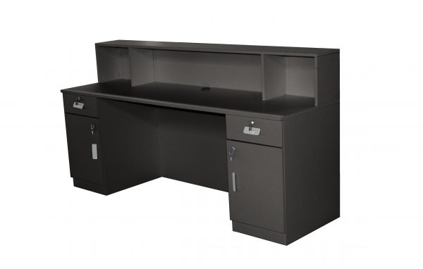 Brand New Charcoal Reception Desk Counter 2M