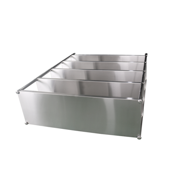 120cm Stainless Steel Metal 5 Tier Shelf Kitchen Bar Freezer Storage