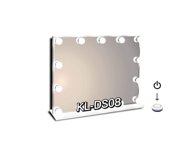 WHITE MAKE-UP LED VANITY HOLLYWOOD 11 BULBS LIGHT MIRROR KL-DS08