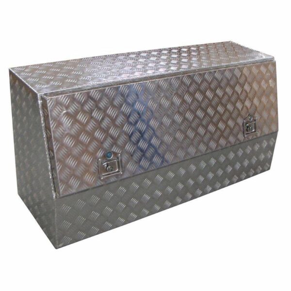 120cm Aluminium Checkerplate Tool Box UTE Trailer Storage